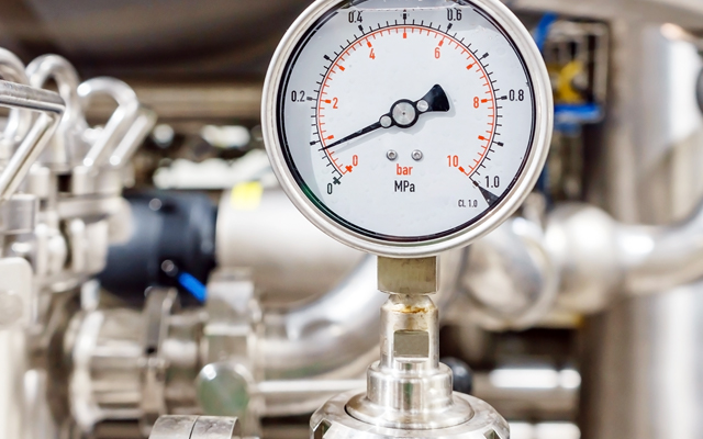 graphic metre showing lev readings